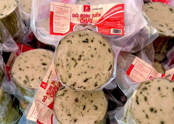 Sản phẩm giò chay của xưởng ADICHAY